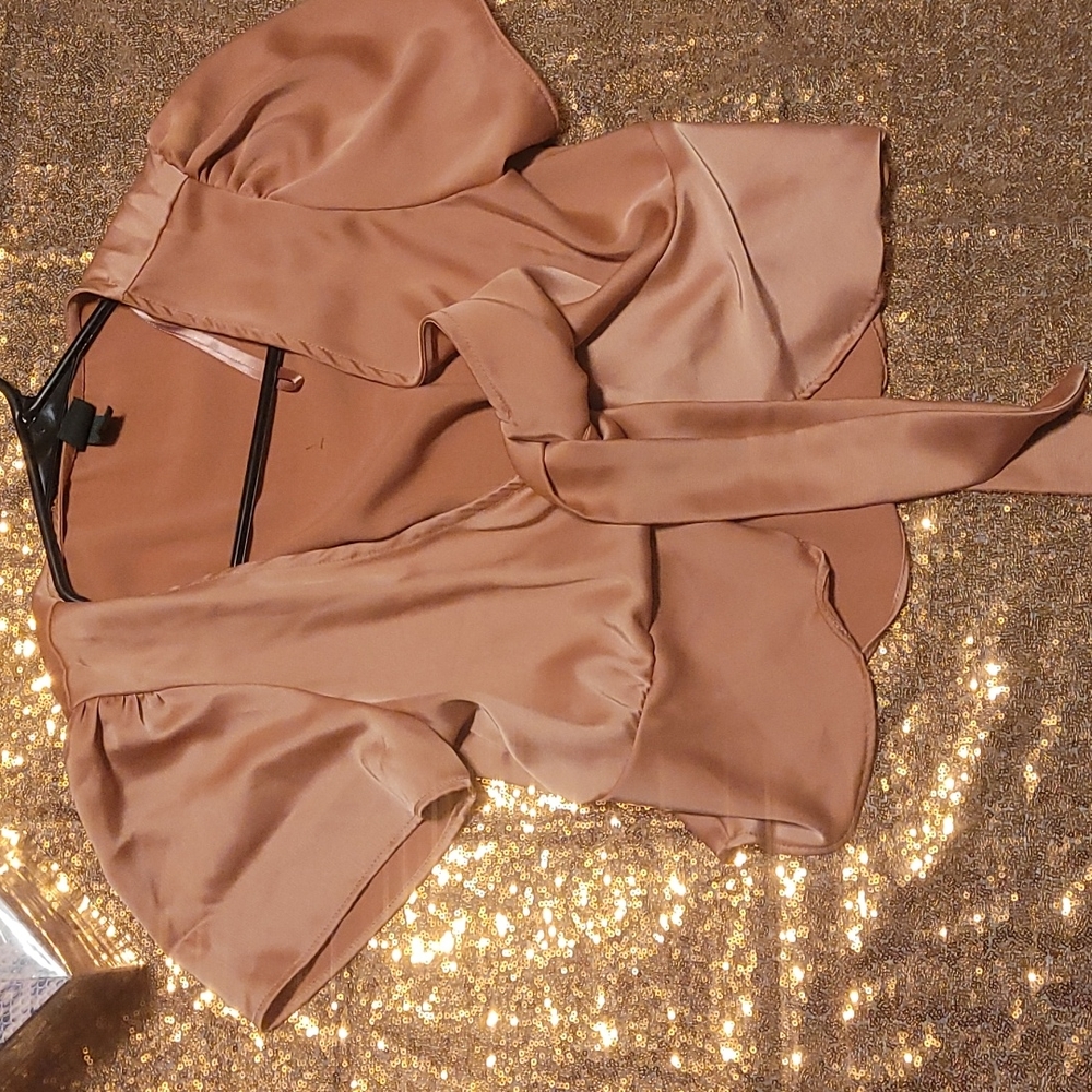 Salmon Dress Top